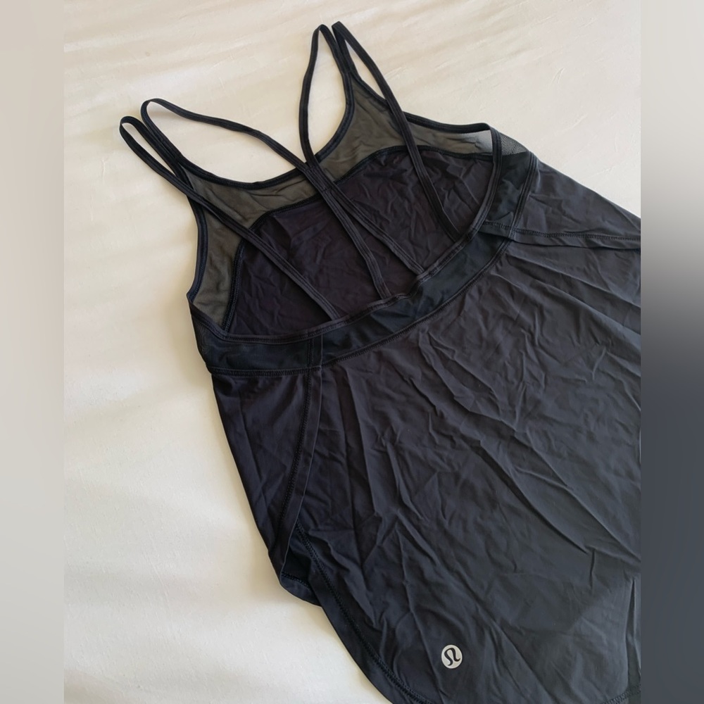 Lululemon Strappy Mesh Tank Top